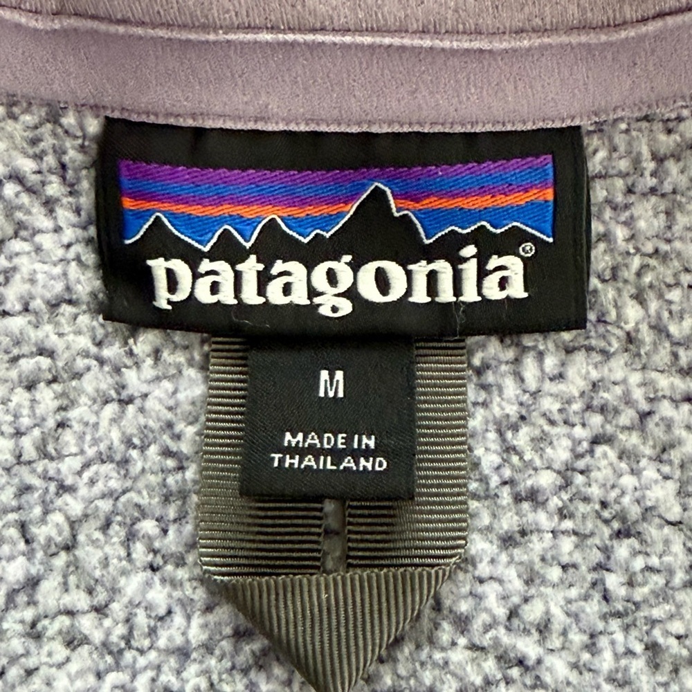 Patagonia Better Sweater Quarter-Zip Fleece Pullover Women's Permafrost Purple - Picture 12 of 12